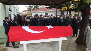 Tekirdağ'da vefat eden Kıbrıs gazisi son yolculuğuna uğurlandı