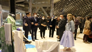 TİM Başkanı Gülle, ev ve banyo tekstili tasarım yarışmasının ödül töreninde konuştu: