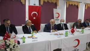 Türk Kızılay Genel Başkanı Kerem Kınık Osmaniye'de Kızılay gönüllüleriyle buluştu: