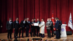 Erciyes Üniversitesine "Kurumsal Akreditasyon Belgesi"