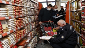 Afyonkarahisar'da marketlerde fiyat ve etiket denetimi yapıldı