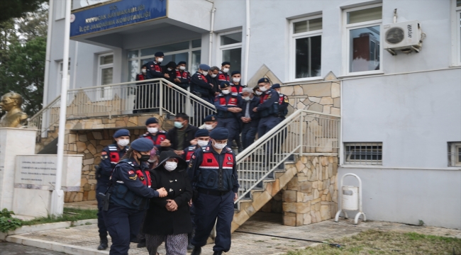 Aydın'da küçükbaş hayvan hırsızlığı operasyonunda gözaltına alınan 6 kişi tutuklandı
