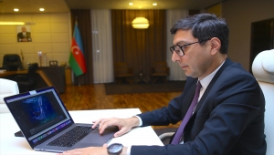 Azerbaycan Gençlik ve Spor Bakanı Gayıbov AA'nın "Yılın Fotoğrafları" oylamasına katıldı