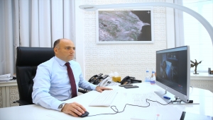 Azerbaycan Kültür Bakanı Kerimov, AA'nın "Yılın Fotoğrafları" oylamasına katıldı
