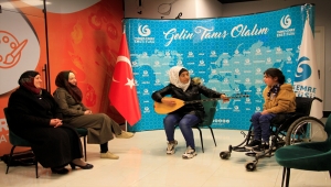 Azez YEE tarafından Suriye'de "Engelleri Sanatla Aşarız" resim sergisi açıldı