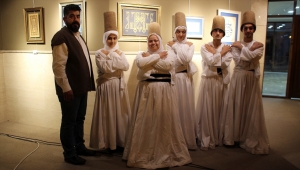 Azimle çalışan özel öğrenciler sema öğrendi