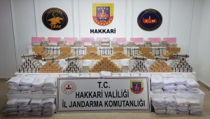 Bakan Soylu, Hakkari'de 270 kilogram eroin ve 25 kilogram metamfetamin ele geçirildiğini bildirdi