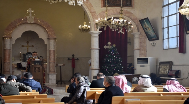 Barış Pınarı Harekatı ile terörden temizlenen Rasulayn'da Noel kutlandı