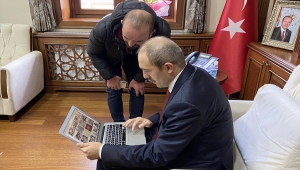 Bayburt Valisi Epcim, AA'nın "Yılın Fotoğrafları" oylamasına katıldı