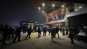 Beşiktaş kafilesi, Konya'da