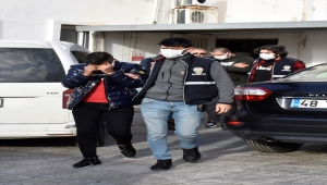 Bodrum'da bahçelerin demir kapılarını çaldığı iddia edilen 2 kişi tutuklandı