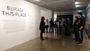 "Burası" sergisi Yapı Kredi Kültür Sanat'ta tanıtıldı