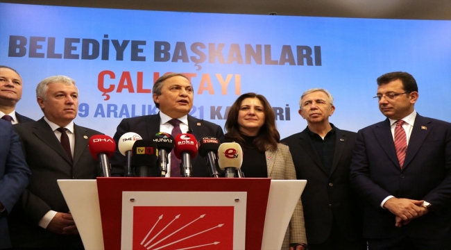 CHP Belediye Başkanları Çalıştayı, Kayseri'de başlıyor