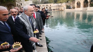 CHP Genel Başkanı Kılıçdaroğlu, Balıklıgöl'ü ziyaret etti