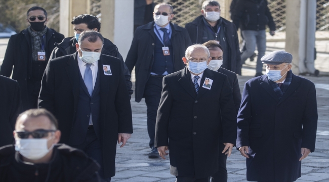 CHP Genel Başkanı Kılıçdaroğlu, Türk Tanıtma Vakfı Başkanı Kemal Baytaş'ın cenaze törenine katıldı