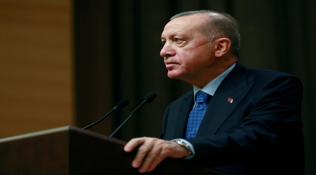 Cumhurbaşkanı Erdoğan, Cumhurbaşkanlığı Kültür ve Sanat Büyük Ödülleri Töreni'nde konuştu: (1)