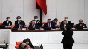 Cumhurbaşkanı Yardımcısı Oktay, 2022 yılı bütçe görüşmelerinin son gününde TBMM'de konuştu: (2)