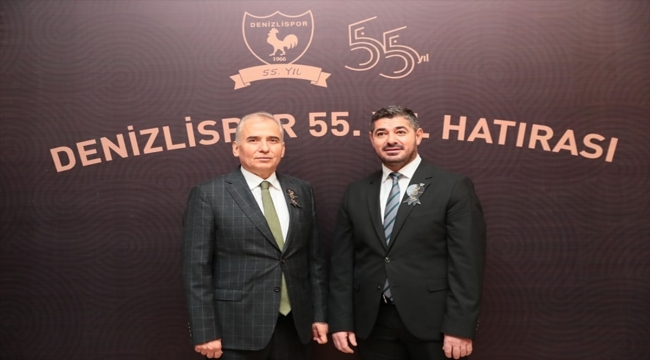 Denizlispor 55. kuruluş yıl dönümünü kutladı