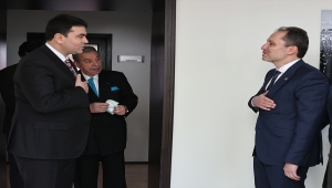 Erbakan, DP Genel Başkanı Uysal'ı ziyaret etti