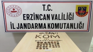 Erzincan'da 116 tarihi eser ele geçirildi, bir şüpheli yakalandı