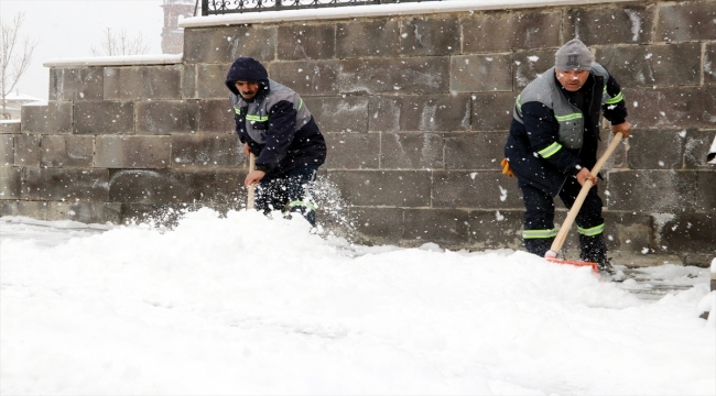 Erzurum'da karla mücadeleye 150 milyon liralık bütçe 
