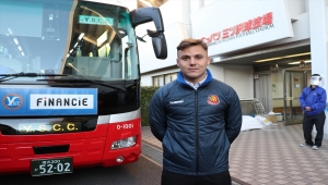 Fukushima United'ın '10 numarası Ömer, Japonya'da futbol oynamaktan mutlu:
