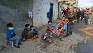 Gaziantep'te yanan evdeki 3 çocuğu komşular kurtardı