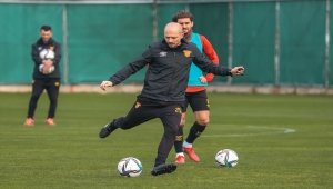 Göztepe Gaziantep FK maçı için ilk çalışmasını yaptı