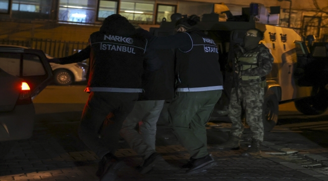 GÜNCELLEME- İstanbul'da düzenlenen uyuşturucu operasyonunda 40 kişi gözaltına alındı