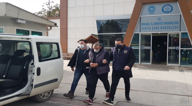 GÜNCELLEME - Kocaeli'de gasp ve hırsızlık yaptıkları iddiasıyla 4 şüpheli tutuklandı