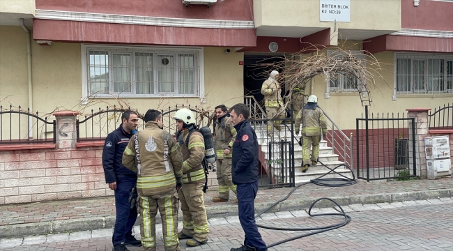 Güngören'de evini ateşe veren kişi gözaltına alındı