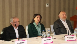 HDP Eş Genel Başkanı Buldan Van'da sanatçı ve gazetecilerle buluştu: