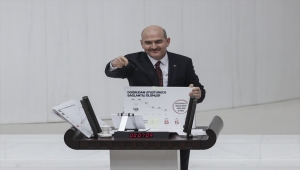 İçişleri Bakanı Soylu, TBMM Genel Kurulunda bakanlığının 2022 yılı bütçesi üzerinde konuştu:
