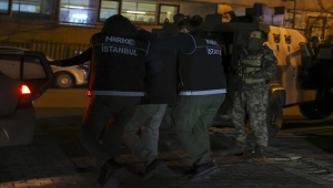 İstanbul'da yapılan uyuşturucu operasyonunda 39 şüpheli gözaltı alındı