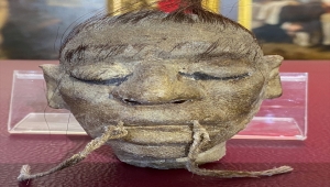 İzmir'de Güney Amerika kökenli Jivaro kabilesine ait 4 kafatası ele geçirildi