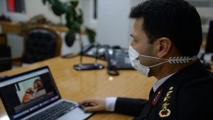 Kahramanmaraş İl Jandarma Komutanı Özdurhan, AA'nın "Yılın Fotoğrafları" oylamasına katıldı