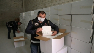 Kayseri'de 10 milyon makaron ve 5 ton kaçak tütün ele geçirildi