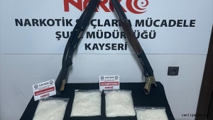 Kayseri'de 2,5 kilogram sentetik uyuşturucu ele geçirildi