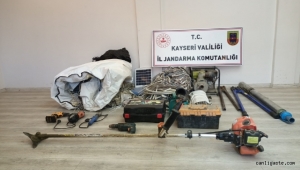 Kayseri'de 9 faili meçhul hırsızlık olayının zanlıları yakalandı