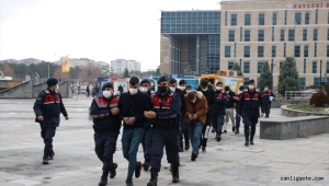 Kayseri'de kablo hırsızları kiralık araçla kaçarken yakalandı