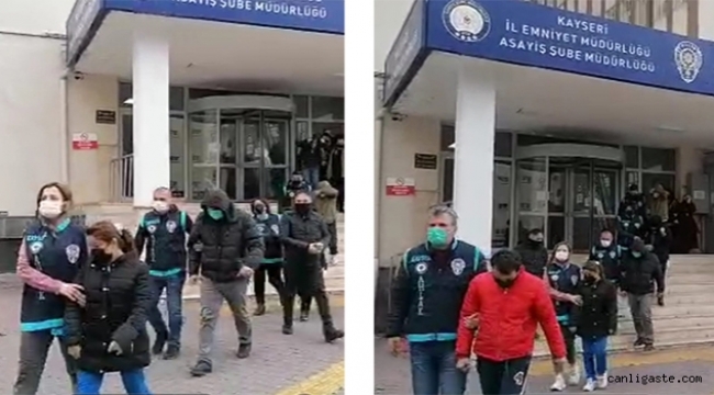 Kayseri'de "sosyal medya" fuhuş operasyonu: 10 gözaltı