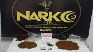 Kayseri'de uyuşturucu operasyonu: 3 gözaltı