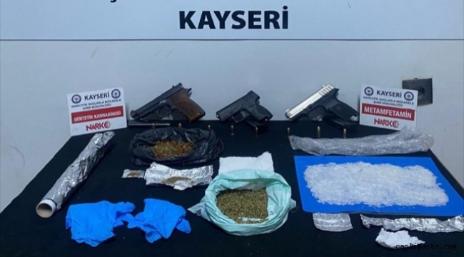 Kayseri'deki uyuşturucu operasyonu: 2 şüpheli yakalandı