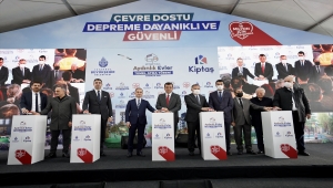 KİPTAŞ'ın Tuzla Aydınlık Evler projesinin temeli atıldı