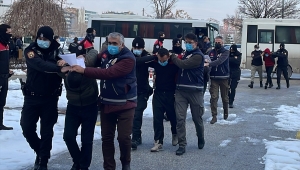 Konya'da bir kişinin öldüğü, bir kişinin yaralandığı saldırıya ilişkin 16 zanlı adliyede