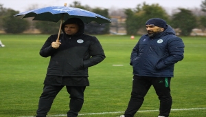Konyaspor, Antalyaspor maçı hazırlıklarını sürdürdü