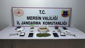 Mersin'de uyuşturucu operasyonunda 8 zanlı yakalandı 