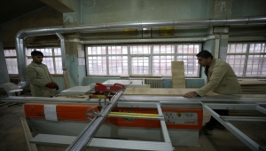 Muş'ta meslek lisesi öğrencileri 177 okula kütüphane yaptı 