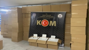 Niğde'de 6 milyon 100 bin makaron ele geçirildi