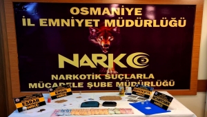Osmaniye'de uyuşturucu operasyonlarında yakalanan 3 zanlı tutuklandı 